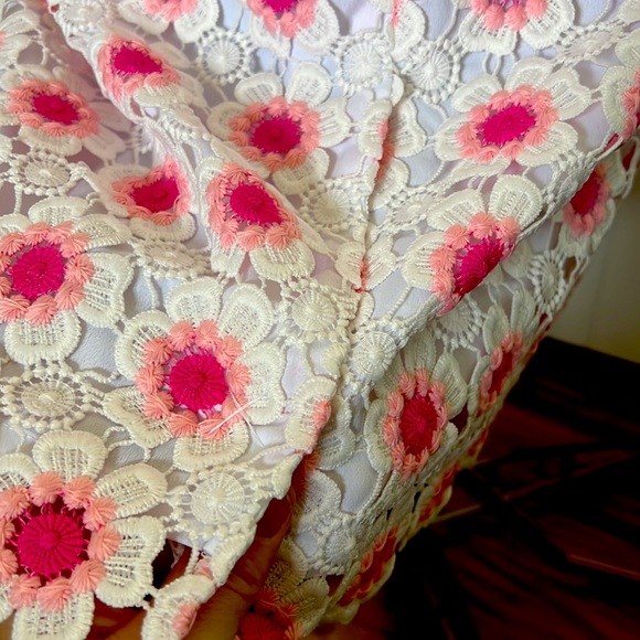 NWT. J. Crew flower Knit pencil Skirt - Picture 4 of 10